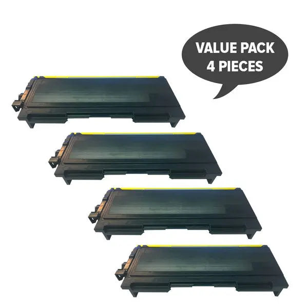 TN-2025 CWAA0649 Premium Generic Toner set of 4 cartridges, featuring vibrant colors and high-quality printing capabilities.